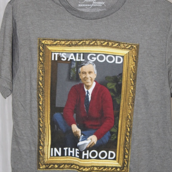 “It’s All Good in the Hood” Graphic Tee – Mr. Rogers Design - Picture 4 of 5